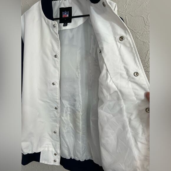 Dallas Cowboys Men's 5x Championship Jacket Super Bowl Chalkline Style - Large - Picture 7 of 8
